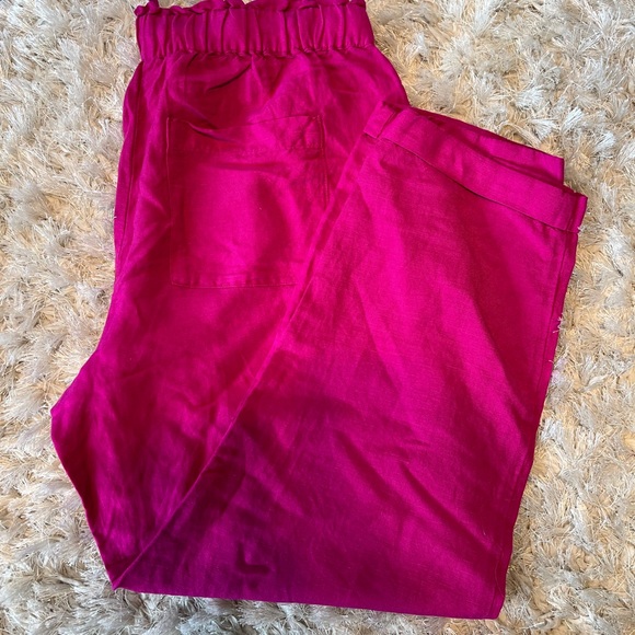 Loft Emory Taper Pants in Linen Blend - XS fit - Picture 5 of 5